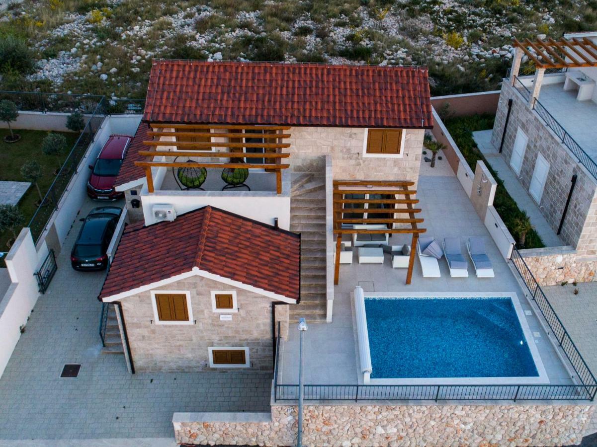 Villa Diomedes With The Sea View And The Pool Rogoznica  Extérieur photo